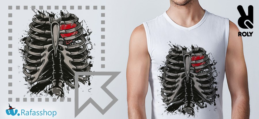 3 Camiseta Cawley 6557 Roly Hombre Tirantes Ajustada