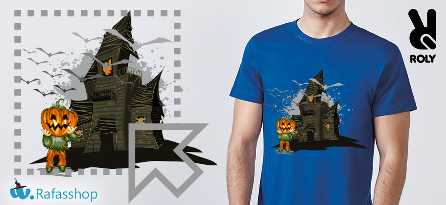 6 Camiseta Dogo Premium 6502 Roly Hombre Manga Corta