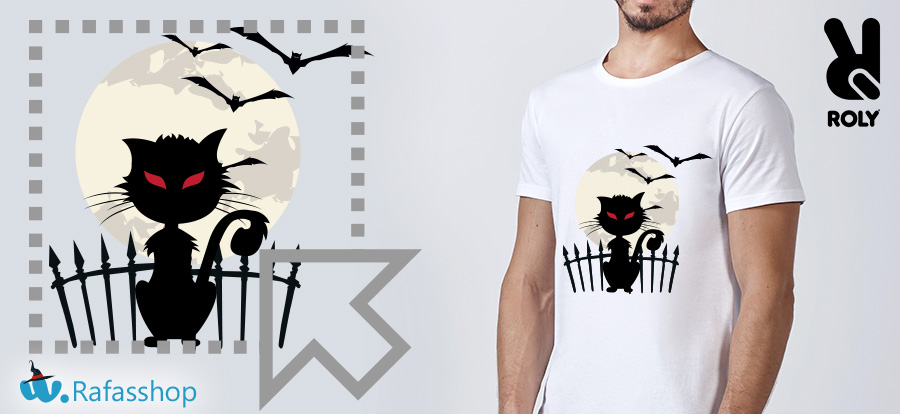 7 Camiseta Collie 7136 Roly Hombre Manga Corta