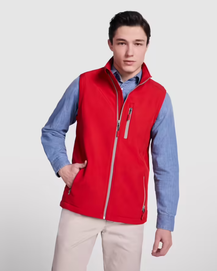 Chaleco Roly Nevada 1199 Hombre Soft Shell - Imagen 3