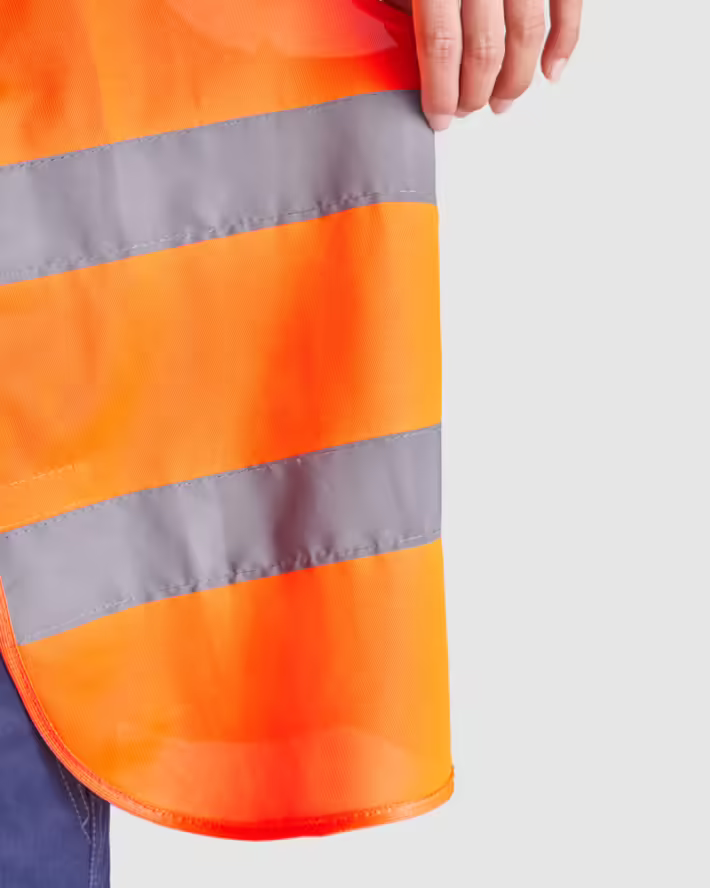 Chaleco Fluorescente Roly Sirio 5063 Seguridad Laboral - Imagen 4