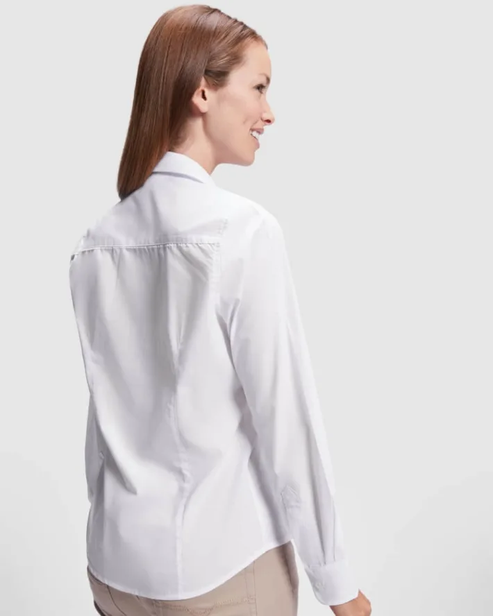 Camisa Laboral Roly Sofia L/S 5161 Mujer Manga Larga - Imagen 5