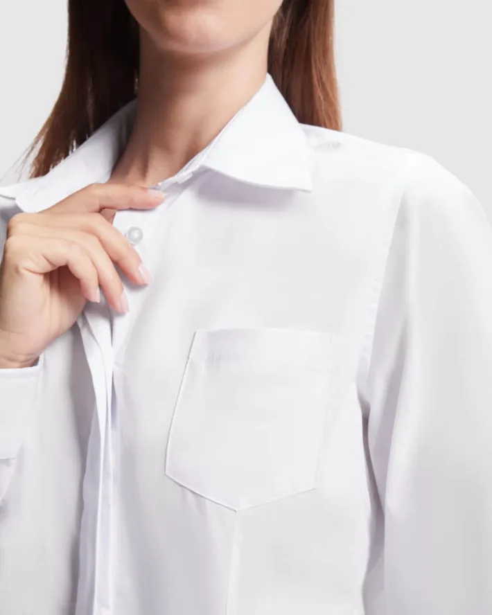 Camisa Laboral Roly Sofia L/S 5161 Mujer Manga Larga - Imagen 4