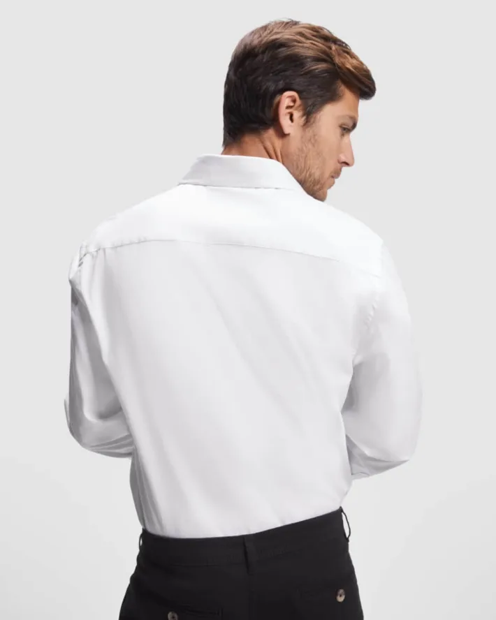 Camisa Laboral Roly Moscú 5506 Hombre Manga Larga - Imagen 4