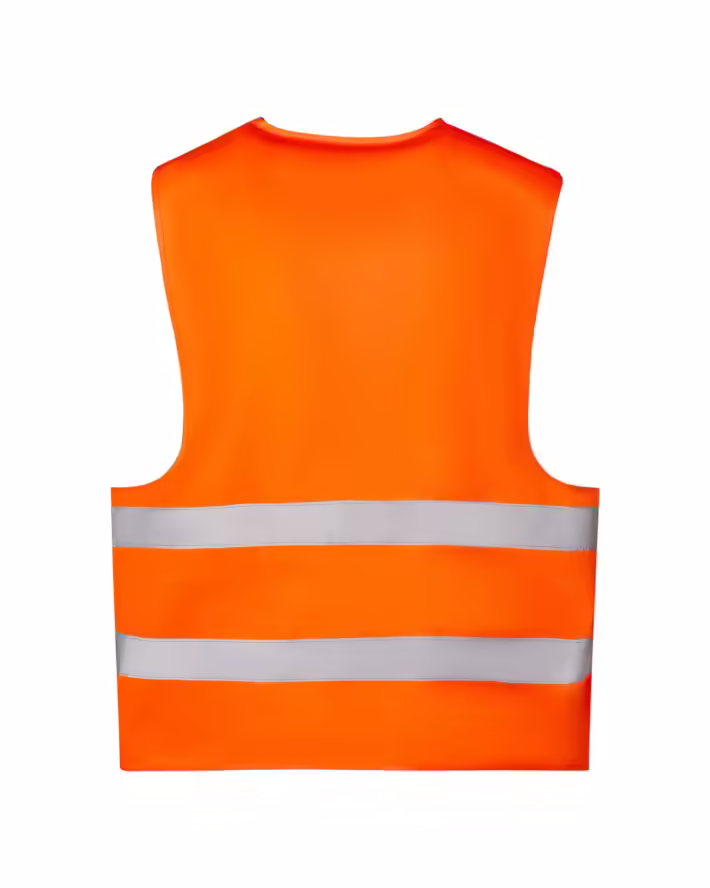 Chaleco Fluorescente Roly Sirio 5063 Seguridad Laboral - Imagen 6