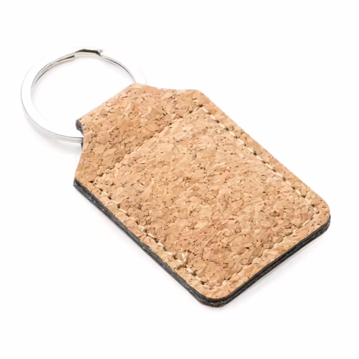 Llavero en Dos Formatos de Corcho Natural Stamina Hibis 4053