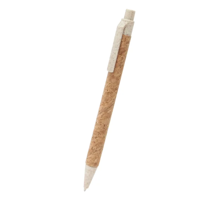 Bolígrafo con Pulsador Corcho Reciclado Stamina Comper 8043
