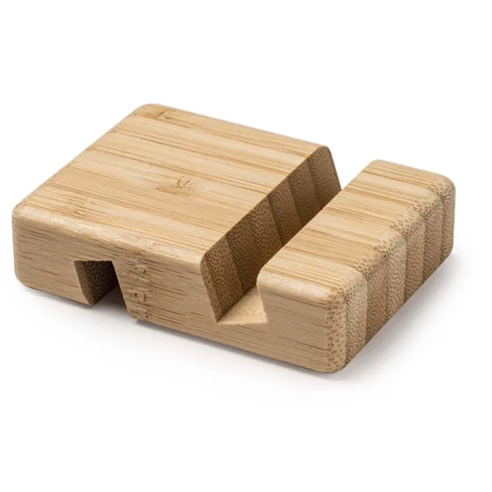 Soporte para Móvil de Bambú Natural Stamina Antix 3055