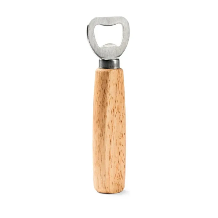 Abridor de Acero Inoxidable y Madera Natural Stamina Roden 4090 - Imagen 3