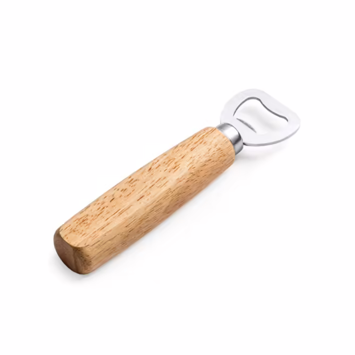 Abridor de Acero Inoxidable y Madera Natural Stamina Roden 4090