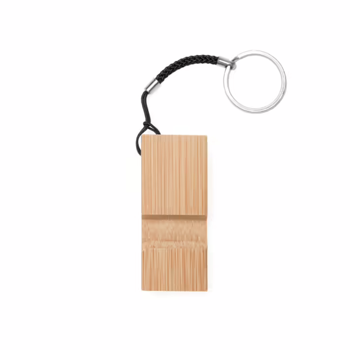Llavero Soporte para Móvil de Bambú Stamina Stelo 4094 - Imagen 4