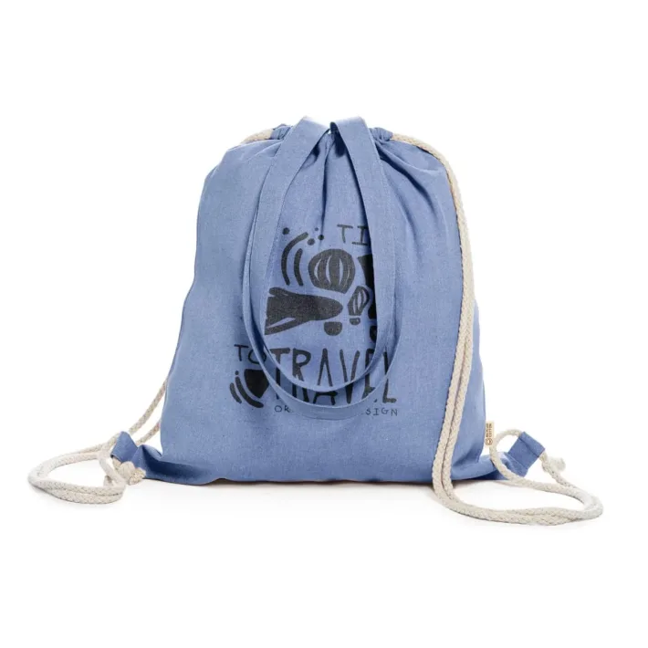 Mochila Saco de Algodón Reciclado Stamina Varese 7107 - Imagen 2