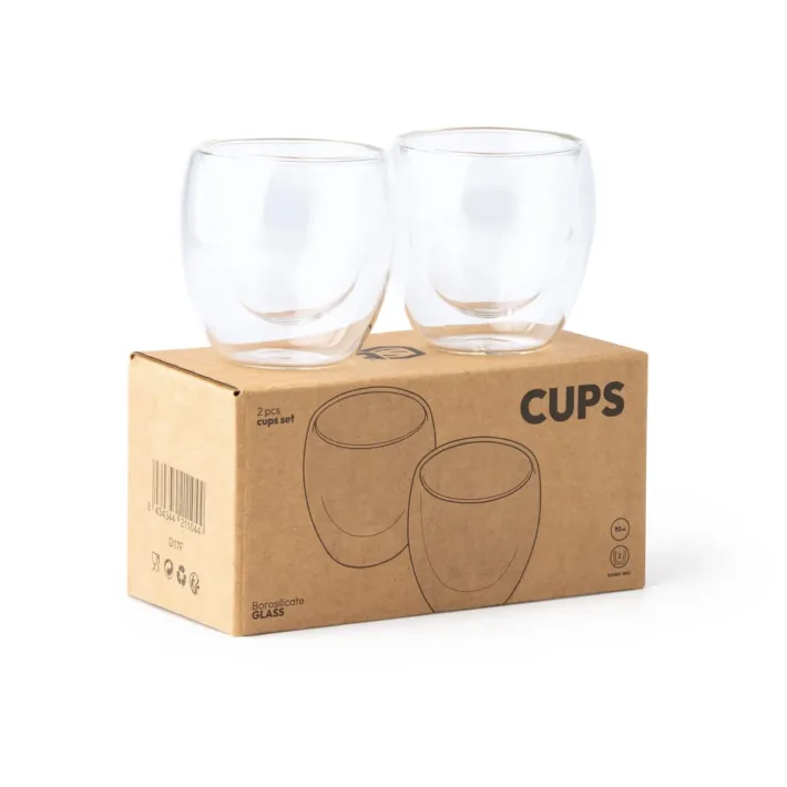 *OUTLET* Set de 2 Vasos de Cristal Stamina Capsul 4132 - Imagen 3
