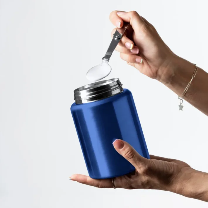 *OUTLET* Termo Multiusos Doble Tapa con Cuchara Plegable Stamina Dango 4135 - Imagen 2
