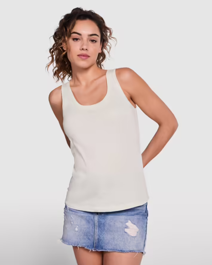 Camiseta Tirantes Roly Nara 6536 Mujer