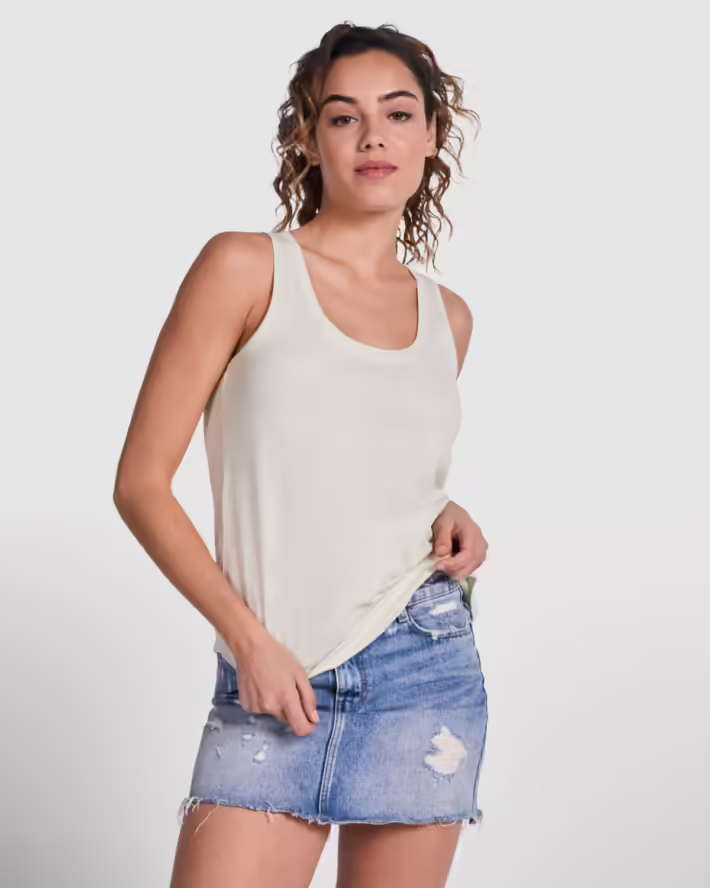 Camiseta Tirantes Roly Nara 6536 Mujer - Imagen 4