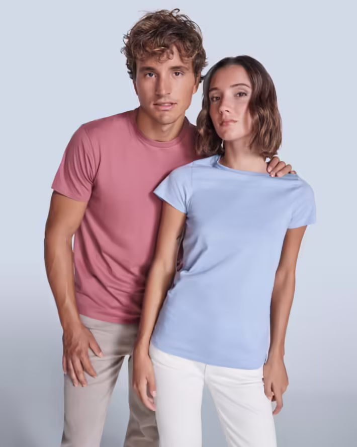 Camiseta Orgánica Roly Breda 6698 Hombre - Imagen 4