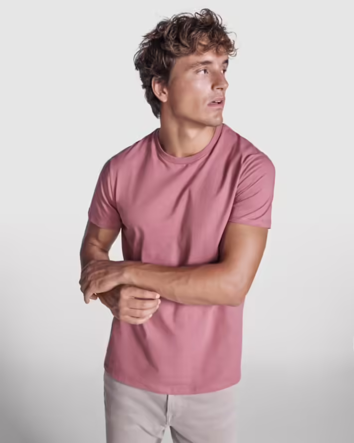 Camiseta Orgánica Roly Breda 6698 Hombre - Imagen 5