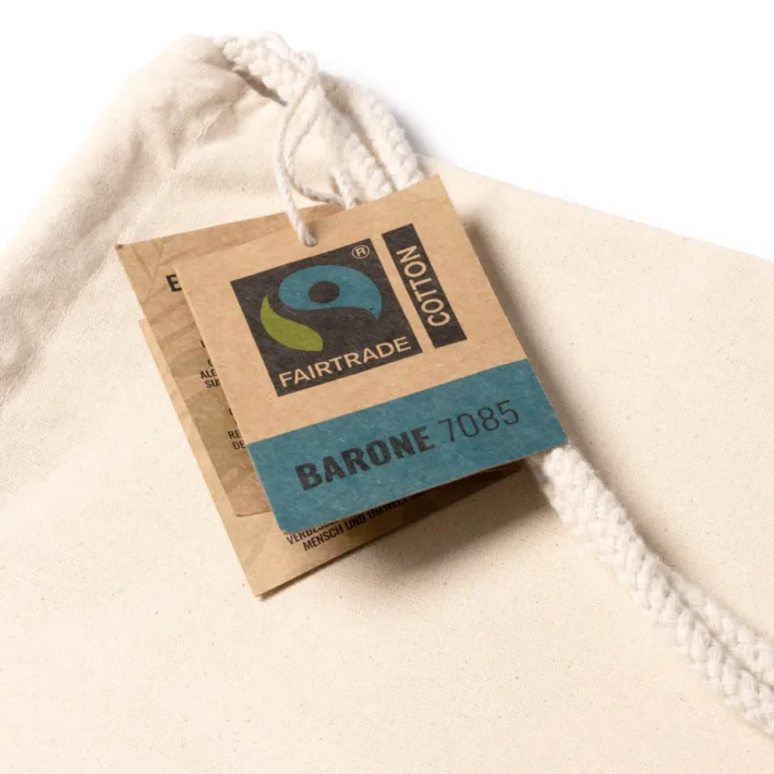 Mochila Saco de Algodón Fairtrade Stamina Barone 7085 - Imagen 4