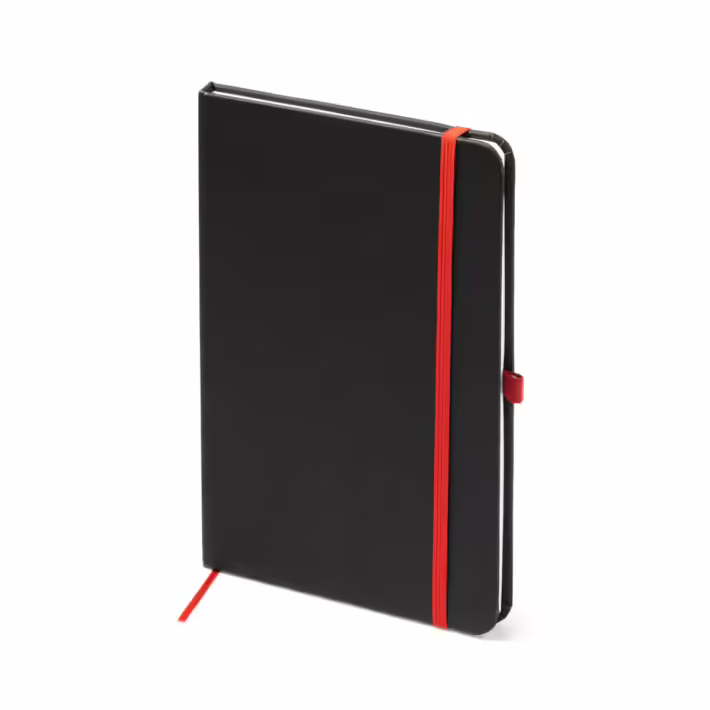 Libreta A5 de Tapa Rígida con Soporte para Bolígrafo Stamina Piana 7987