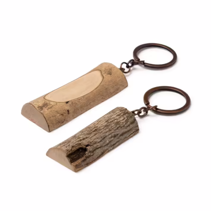 Llavero Tronco De Madera Stamina Telmon 1606 - Imagen 3
